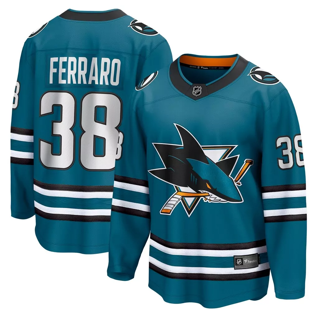 marc edouard vlasic san jose sharks fanatics breakaway jersey teal