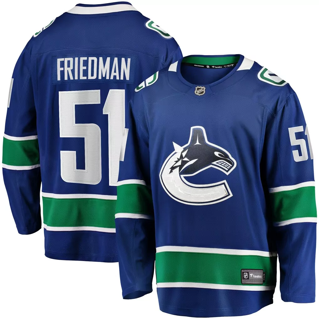 marcus pettersson vancouver canucks fanatics women s home breakaway player jersey blue