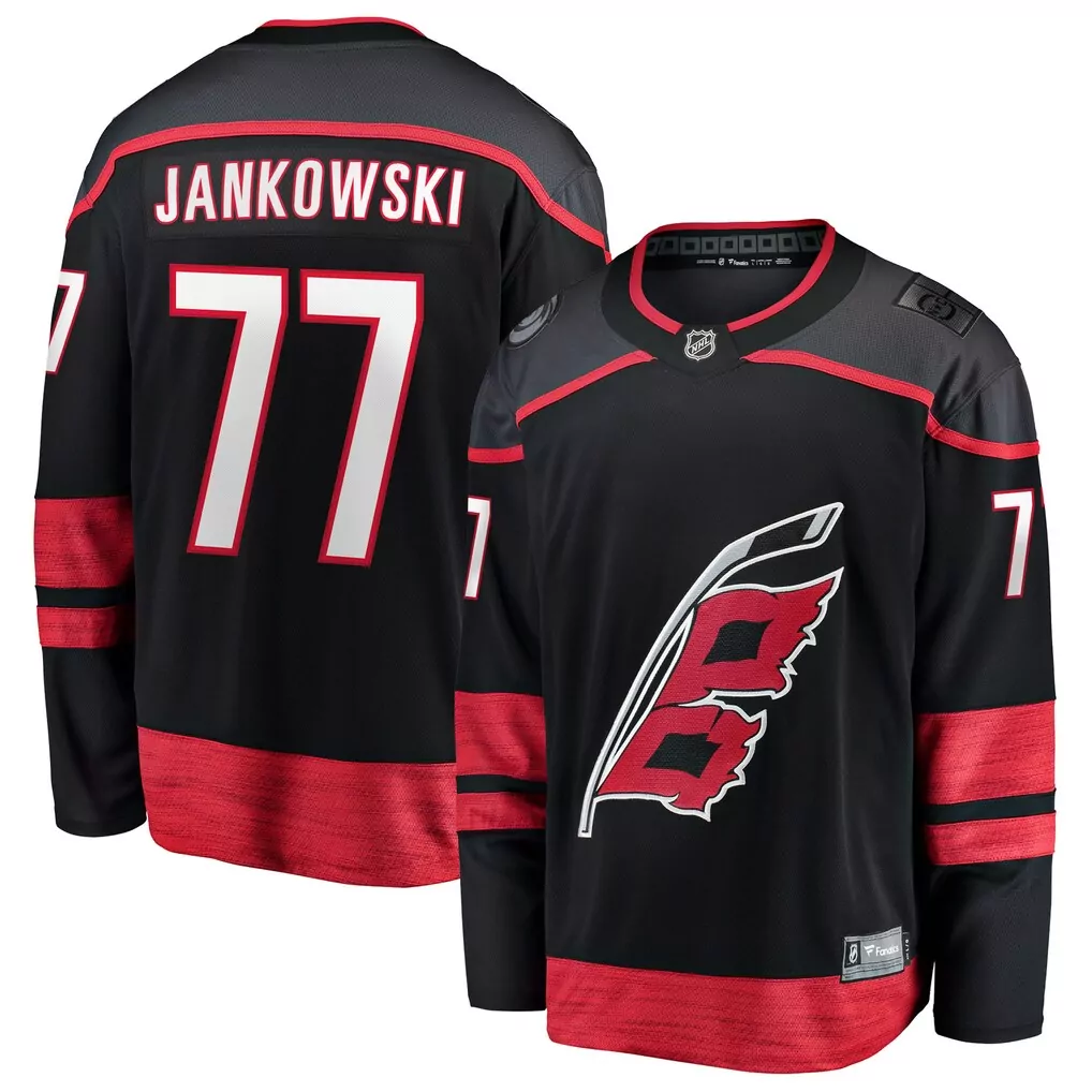 k andre miller carolina hurricanes fanatics home breakaway jersey black