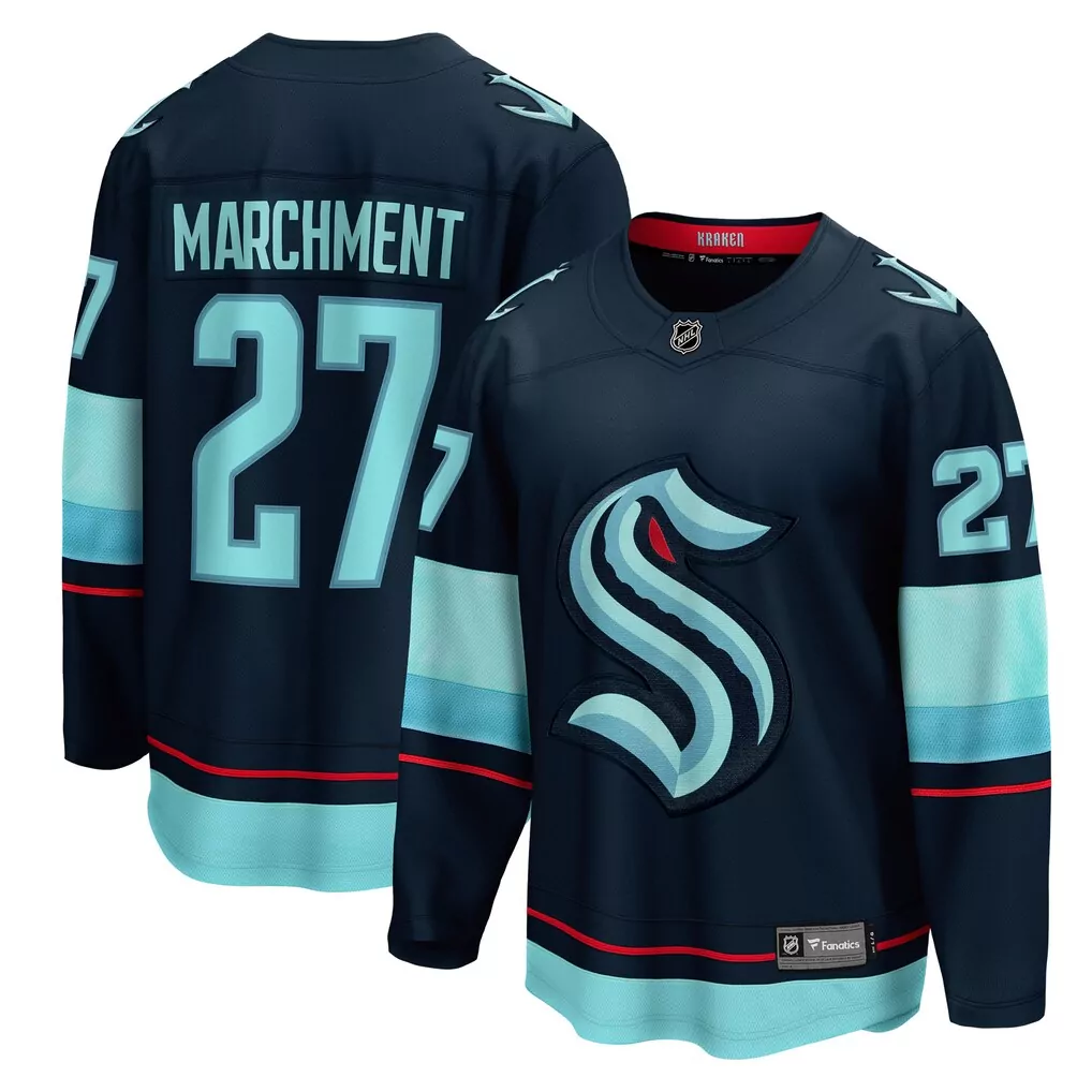 kaapo kakko seattle kraken fanatics women s home breakaway player jersey deep sea blue