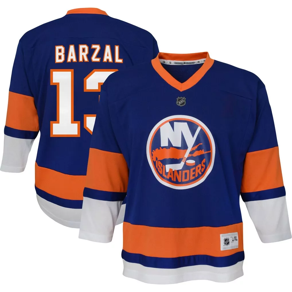 mathew barzal new york islanders fanatics women s breakaway player jersey royal
