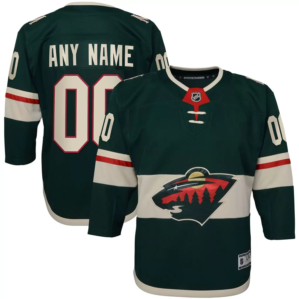 minnesota wild fanatics women s home breakaway jersey green