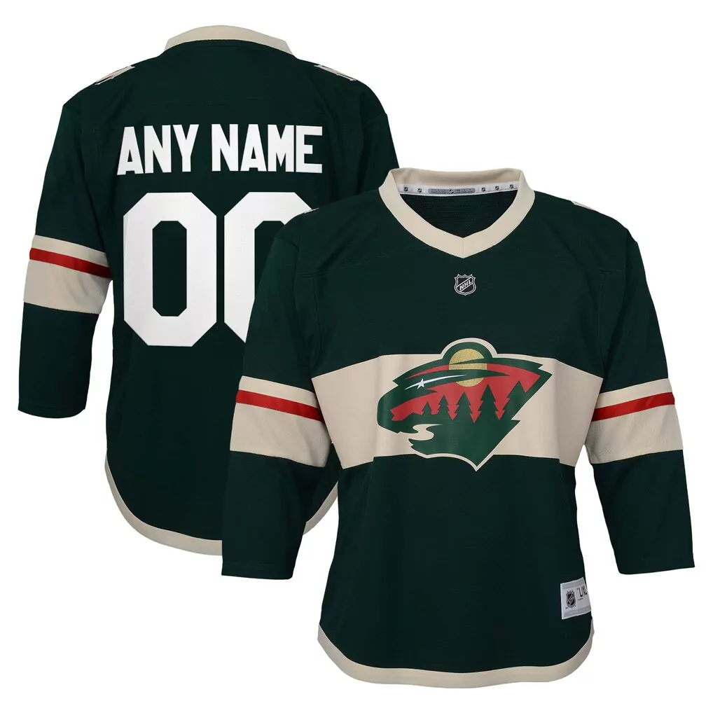minnesota wild fanatics women s home breakaway jersey green