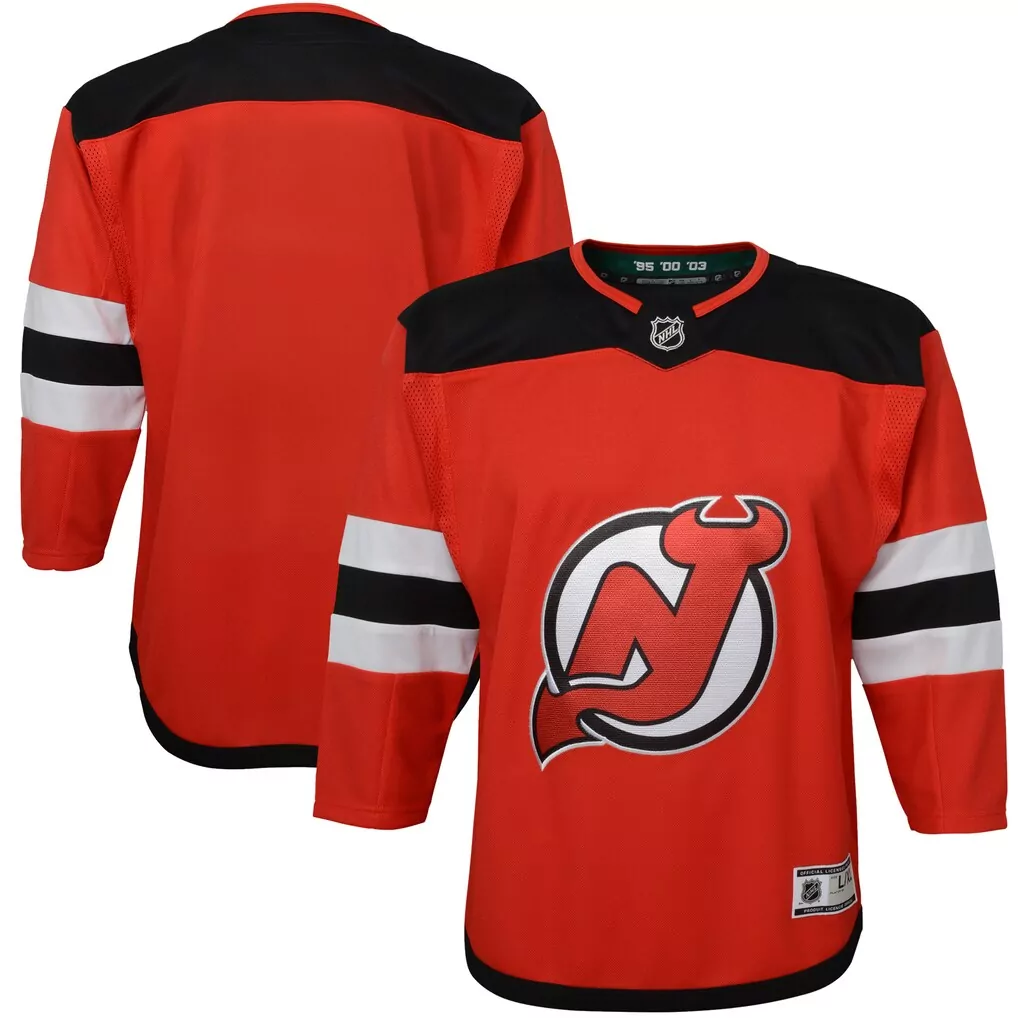 new jersey devils fanatics youth breakaway home jersey red