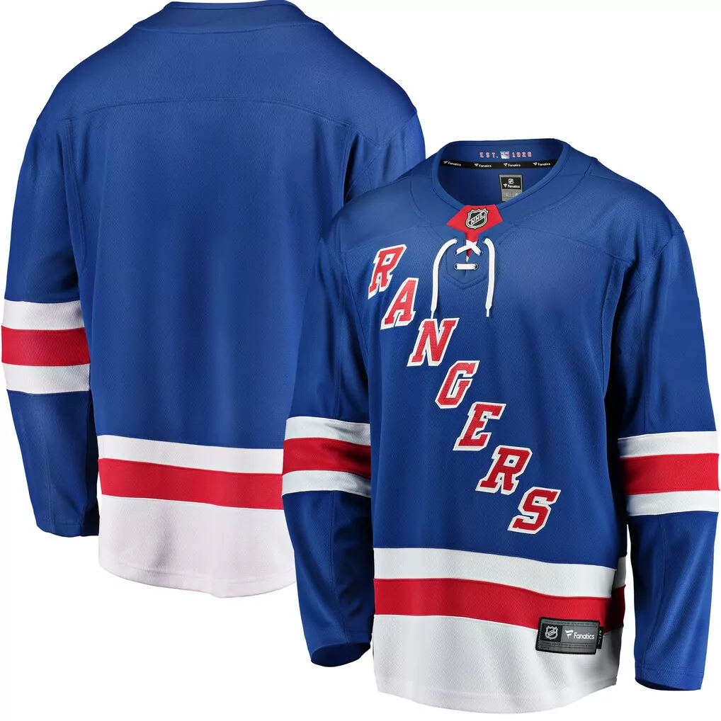 new york rangers fanatics alternate premium jersey navy