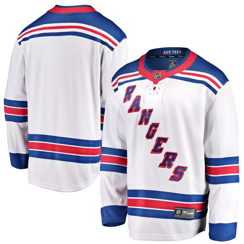new york rangers fanatics women s centennial breakaway jersey blue