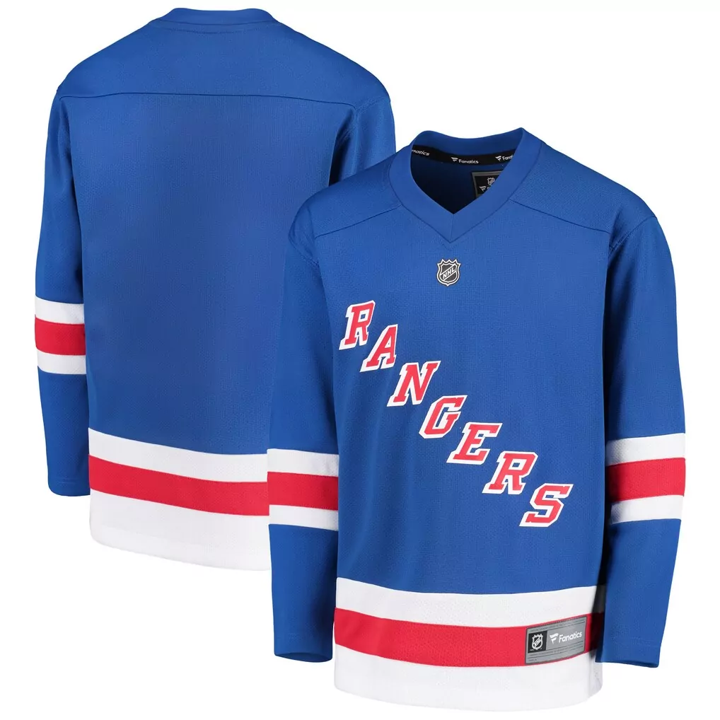 new york rangers fanatics women s centennial breakaway jersey blue