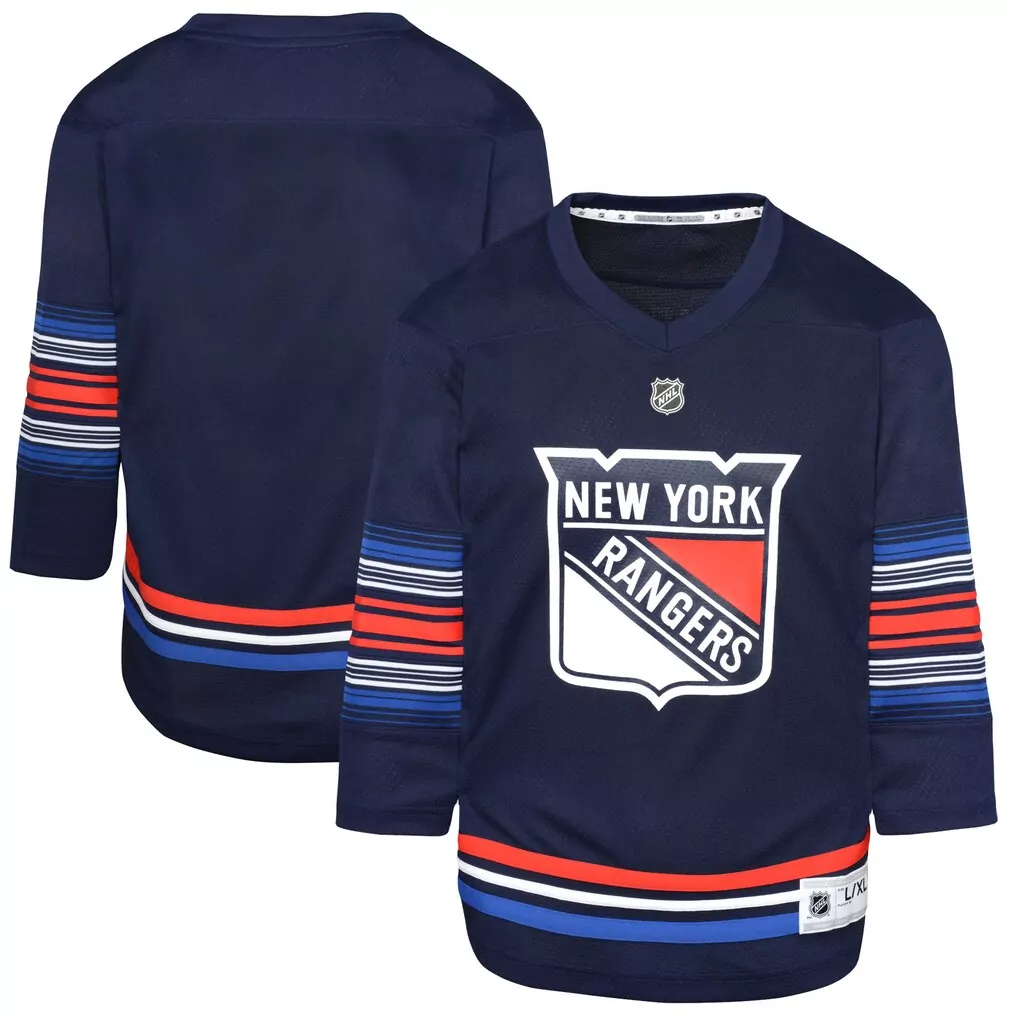 new york rangers youth alternate replica jersey navy