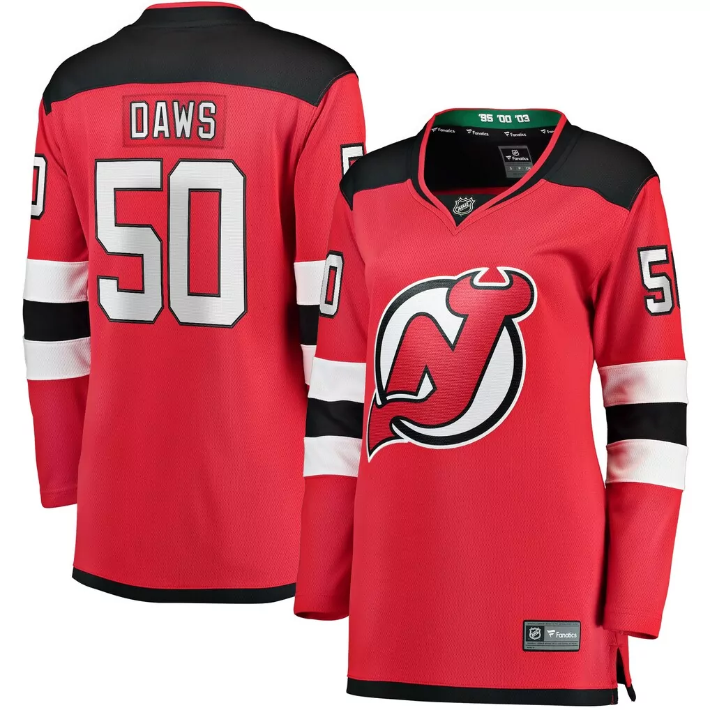 new jersey devils youth home premier custom jersey red