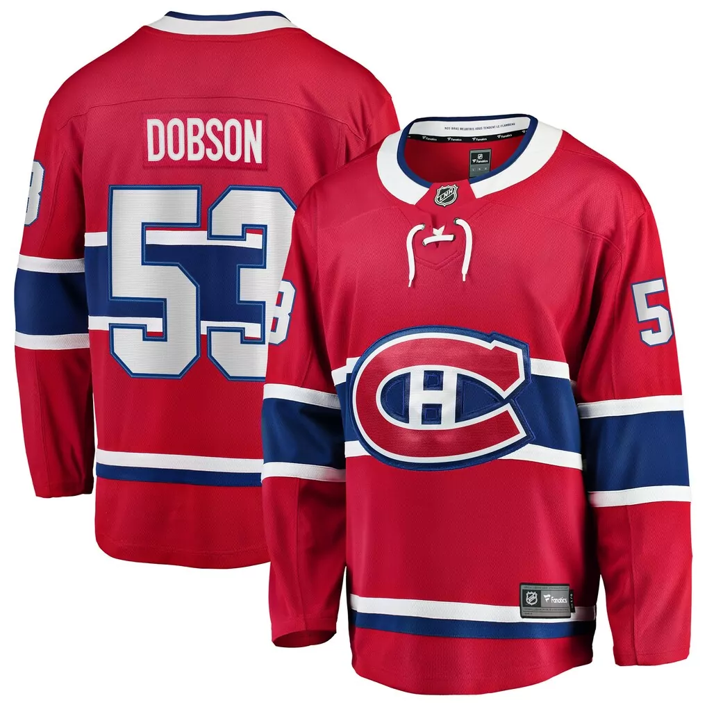 montreal canadiens youth replica jersey red