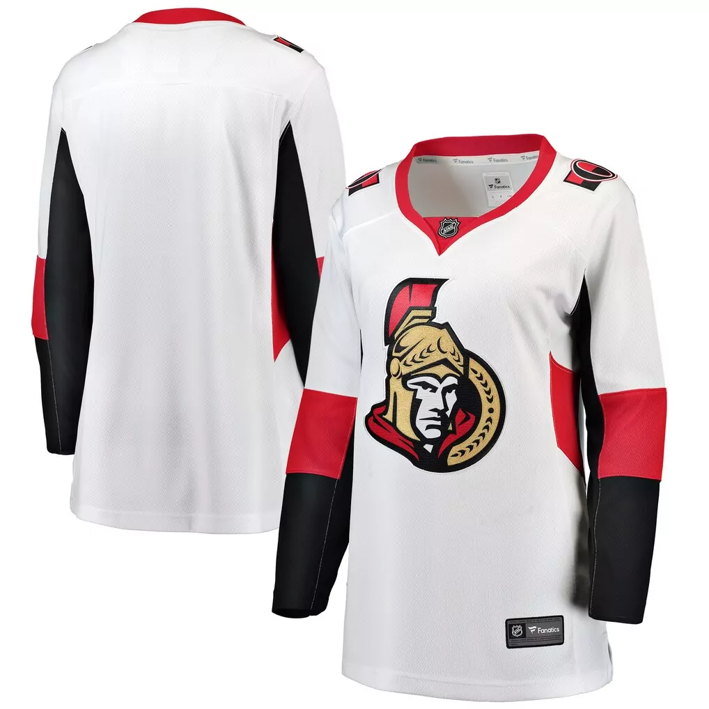 ottawa senators fanatics home custom breakaway jersey black