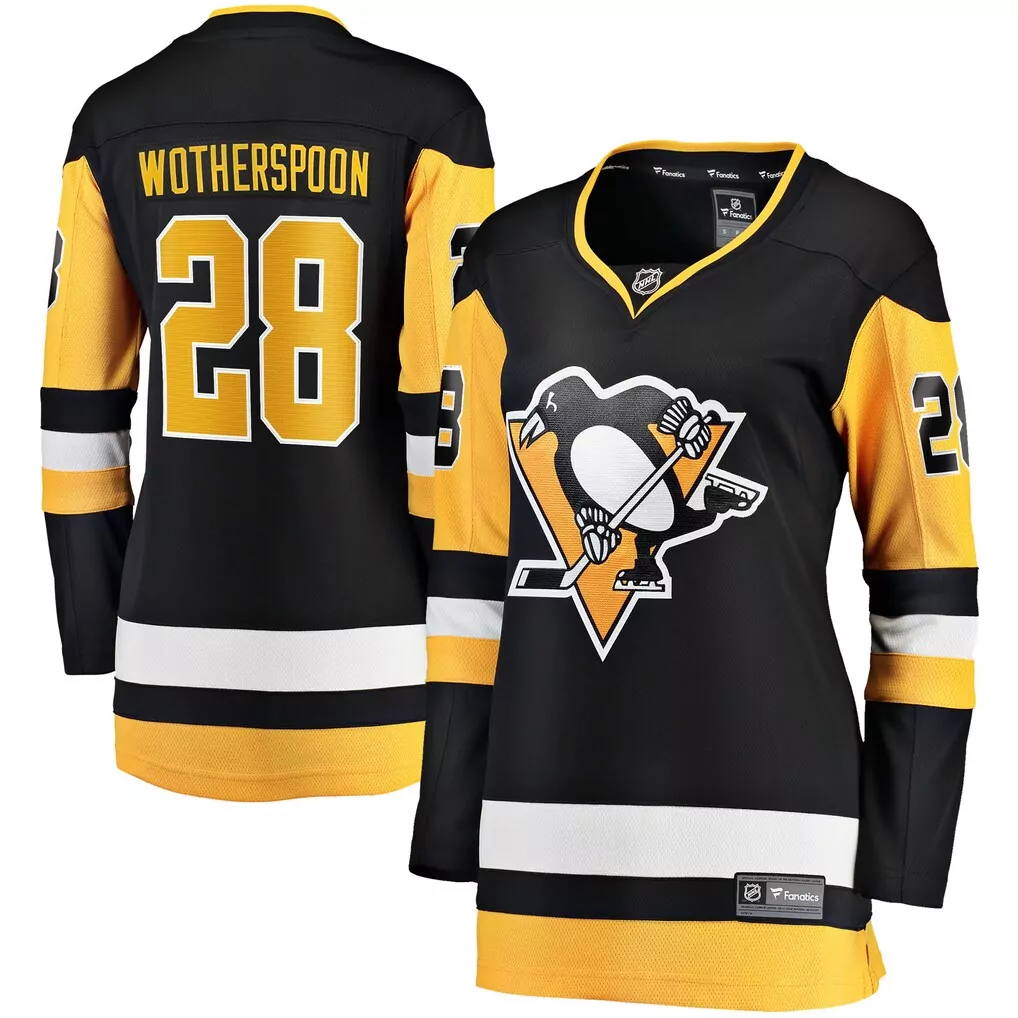 matt nieto pittsburgh penguins fanatics women s home breakaway player jersey black