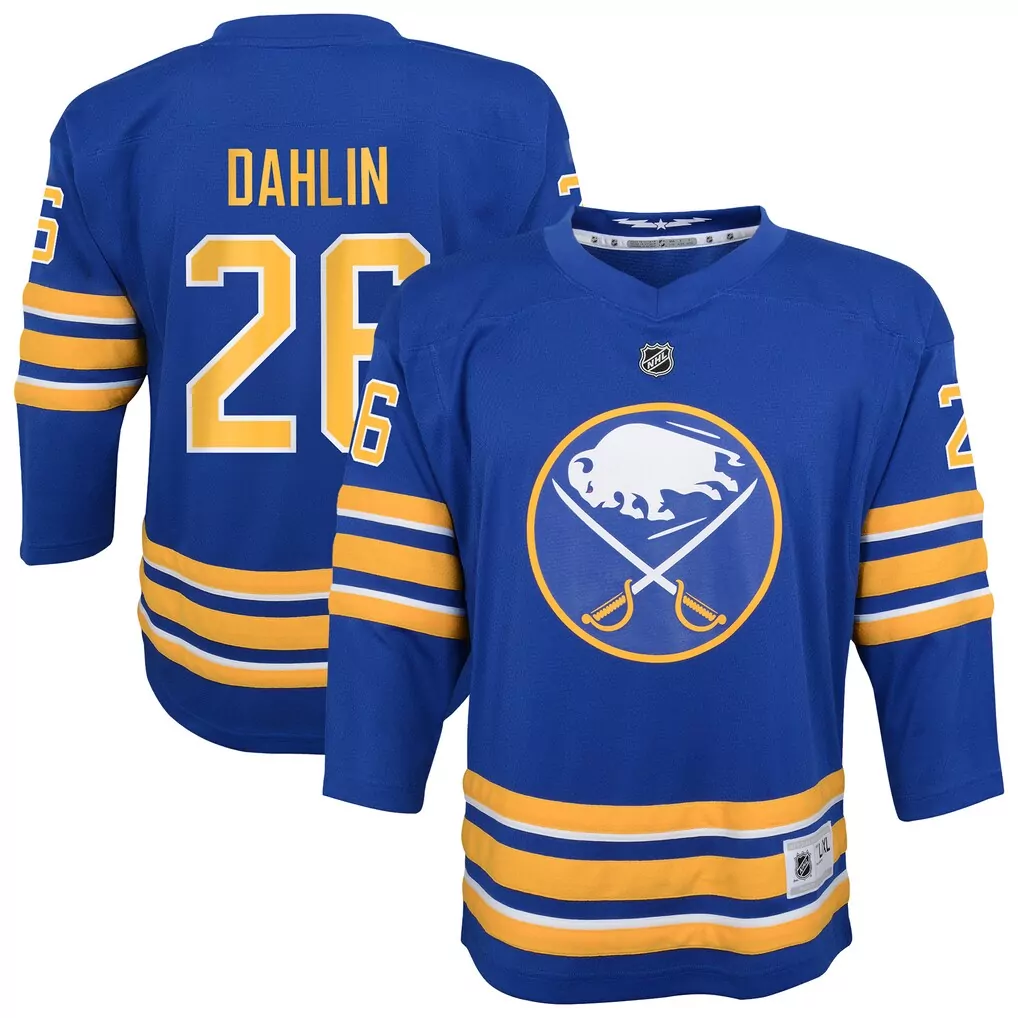 rasmus dahlin buffalo sabres fanatics home premium jersey royal