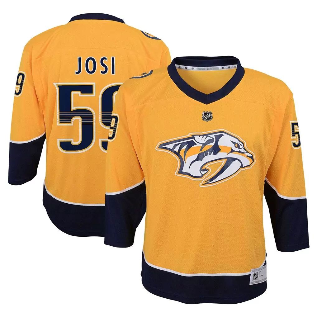 nicolas hague nashville predators fanatics women s home breakaway jersey gold