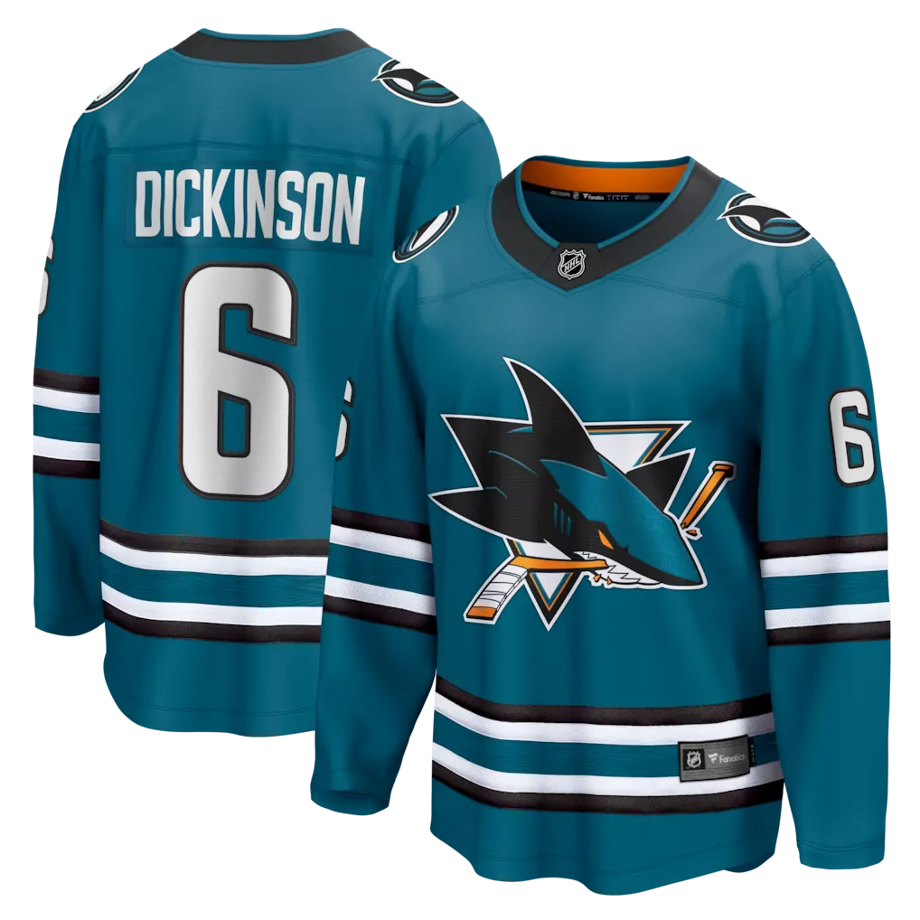 nico sturm san jose sharks fanatics women s home breakaway player jersey teal