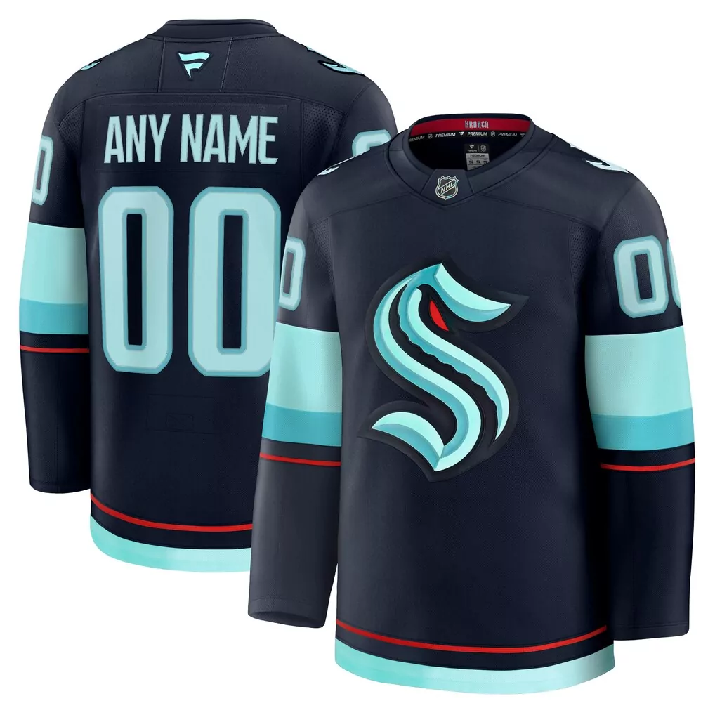 seattle kraken fanatics home authentic pro jersey deep sea blue
