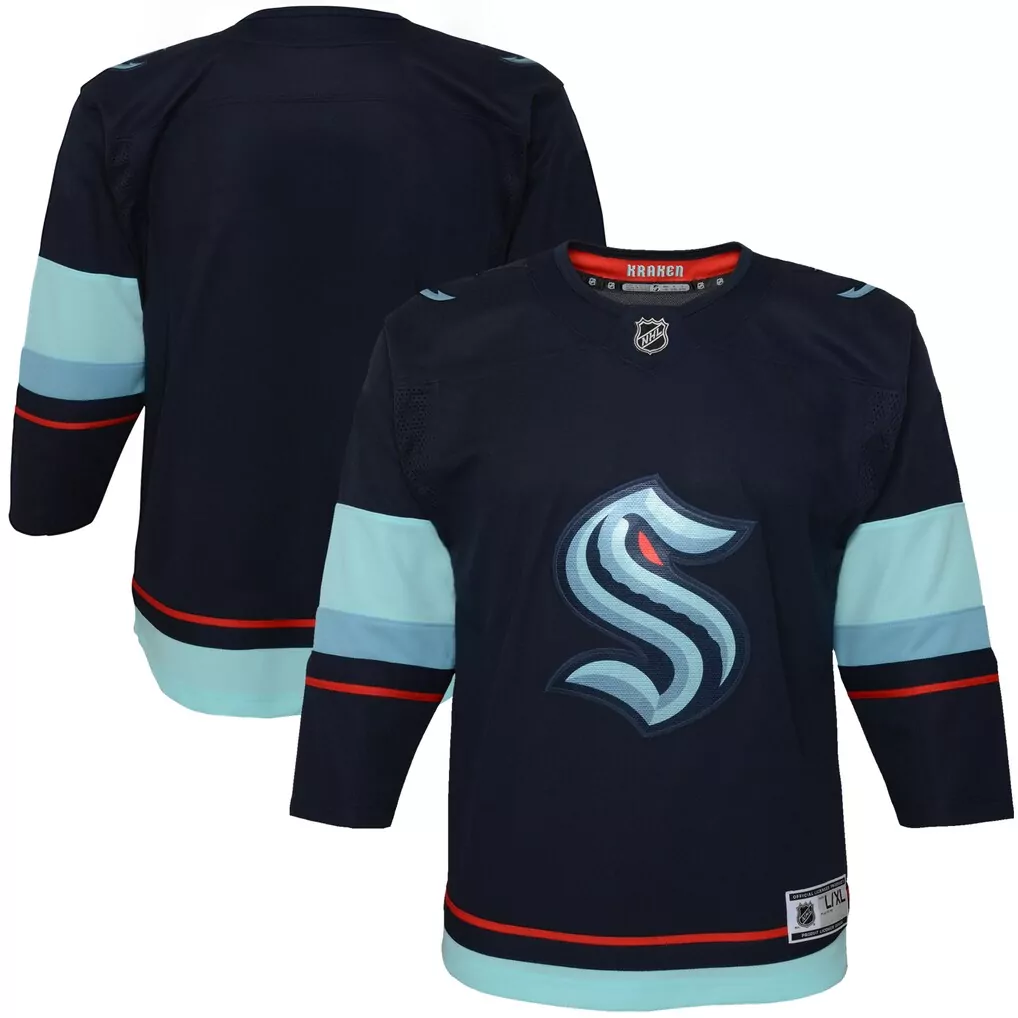 seattle kraken infant away replica jersey white