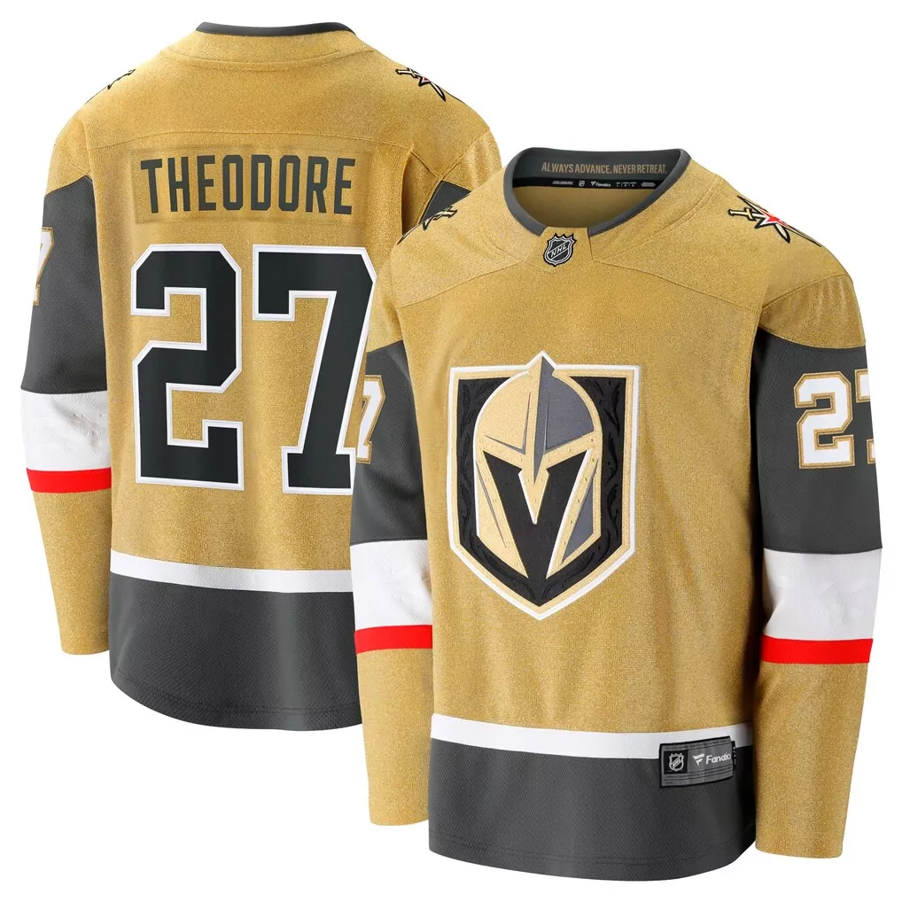 pavel dorofeyev vegas golden knights fanatics premier breakaway player jersey gold