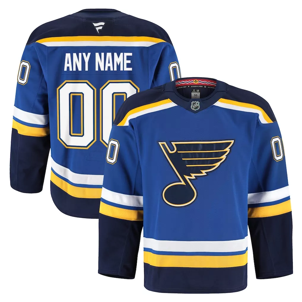 st louis blues fanatics breakaway home jersey blue