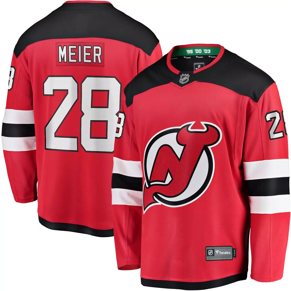 scott niedermayer new jersey devils mitchell ness big tall 1999 00 blue line 2 0 jersey red