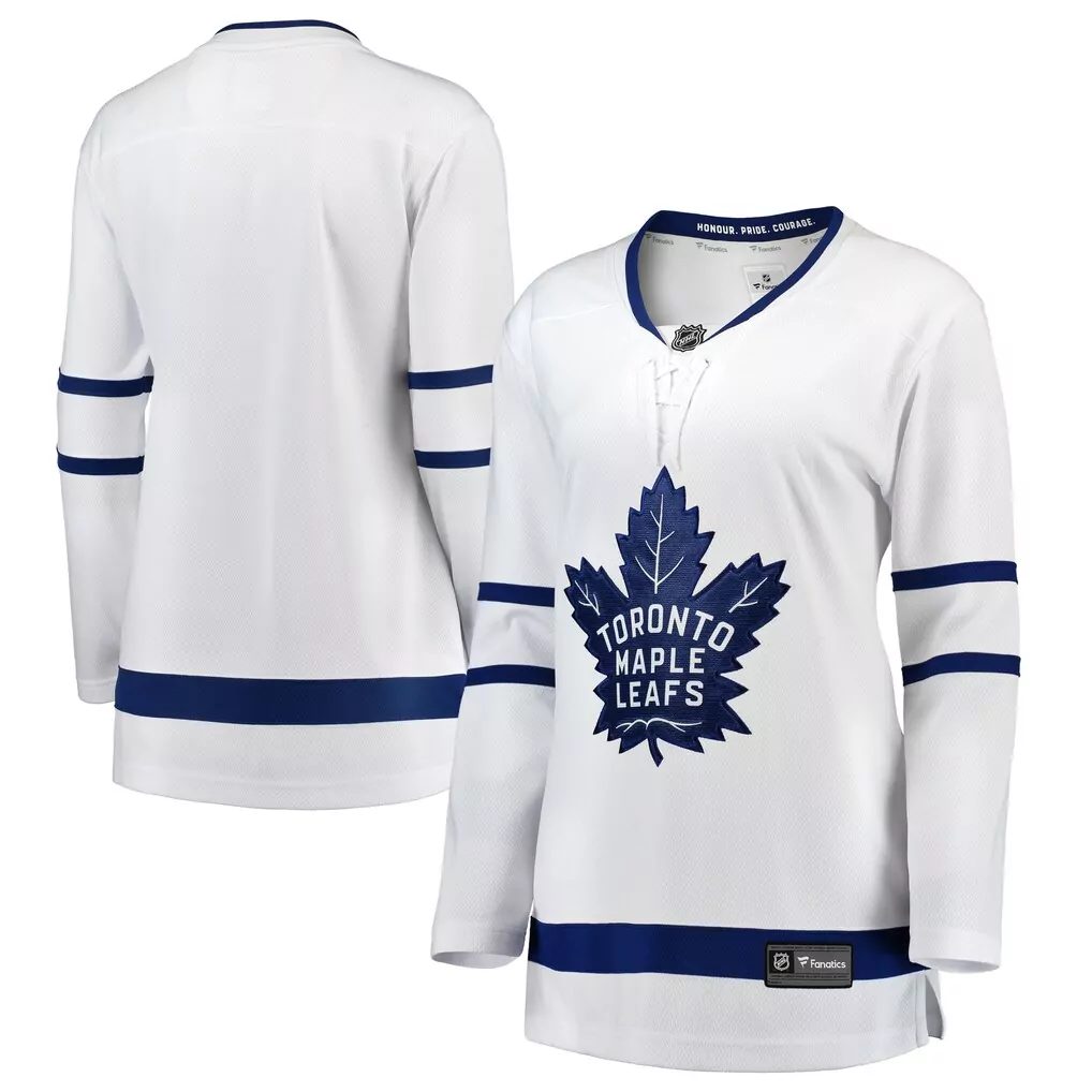 toronto maple leafs fanatics home breakaway custom jersey blue