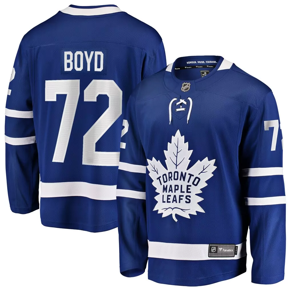 toronto maple leafs youth home replica custom jersey blue