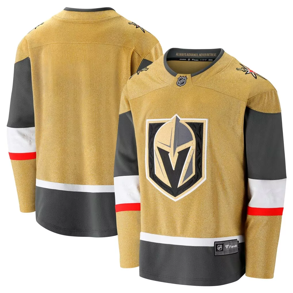 vegas golden knights fanatics home breakaway custom jersey