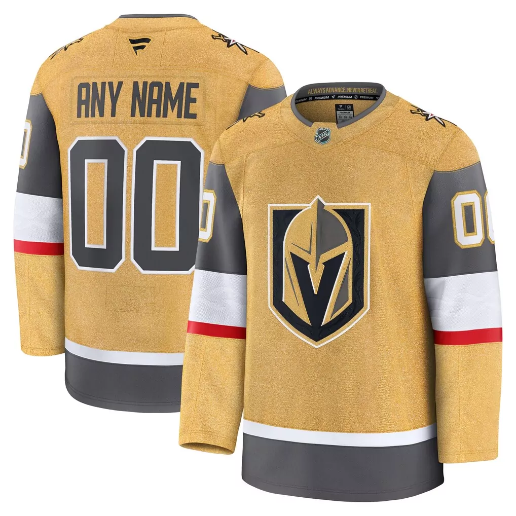 vegas golden knights fanatics home breakaway custom jersey