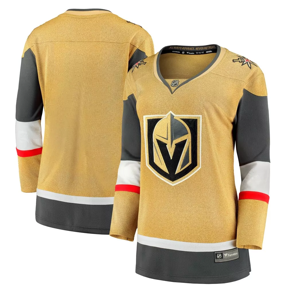 vegas golden knights fanatics women s home breakaway custom jersey