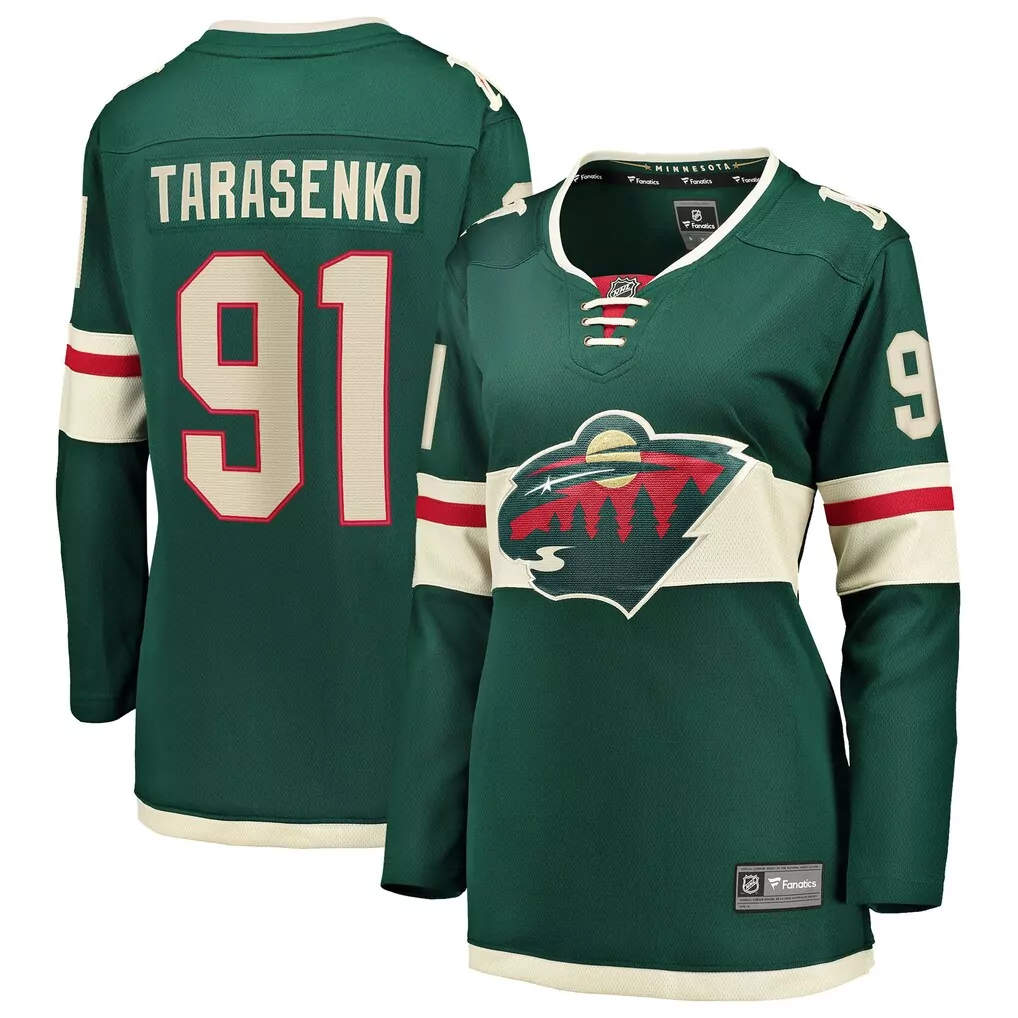 vladimir tarasenko minnesota wild fanatics home breakaway jersey green