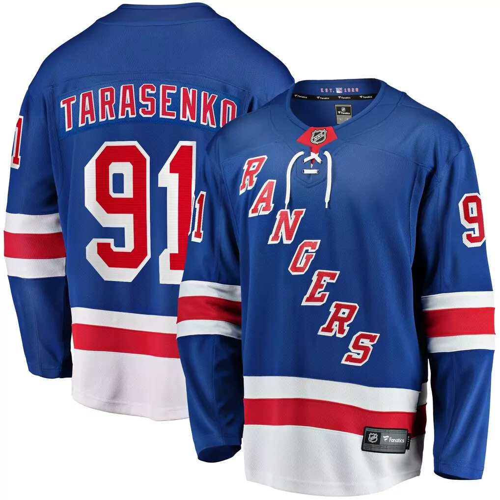 panarin 10 new york rangers blue stitched jersey name patch men s style 2023