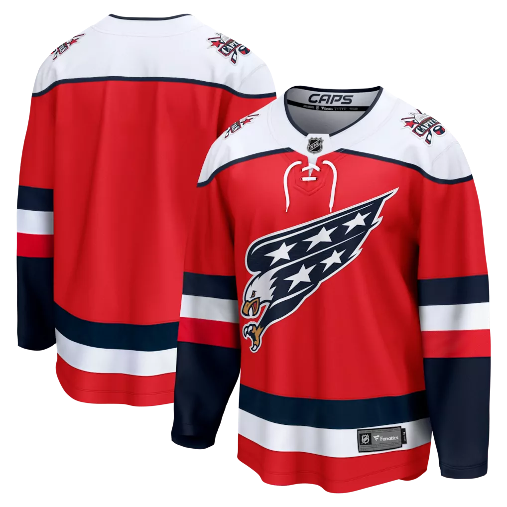 washington capitals blue stitched vapor jersey protas 21 men s 2024 50th anniversary patch