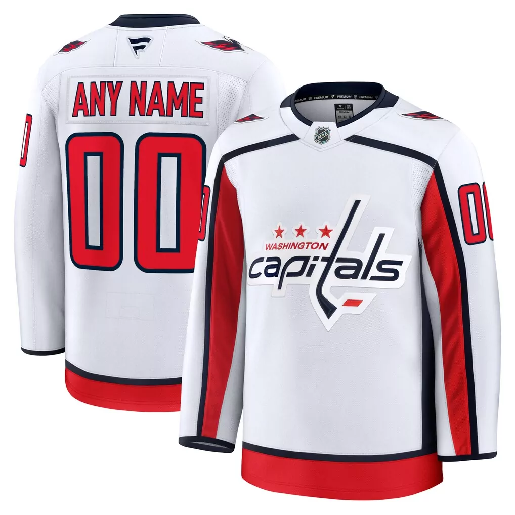 washington capitals fanatics alternate premium jersey red