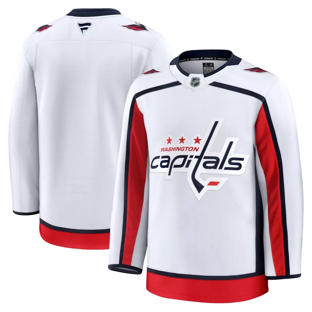washington capitals fanatics alternate premium jersey red