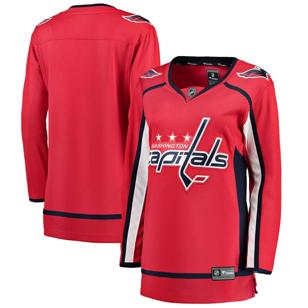 washington capitals fanatics home premium jersey red