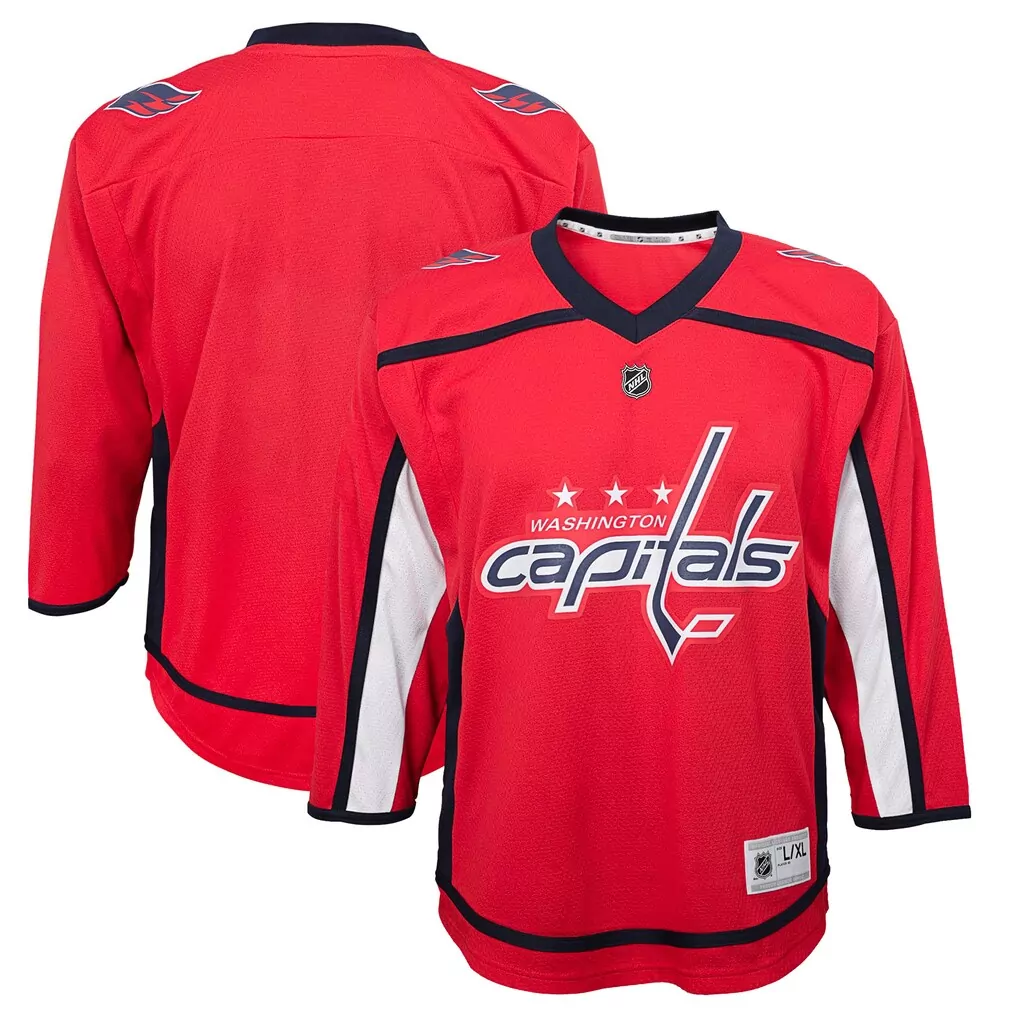 washington capitals preschool home replica jersey red