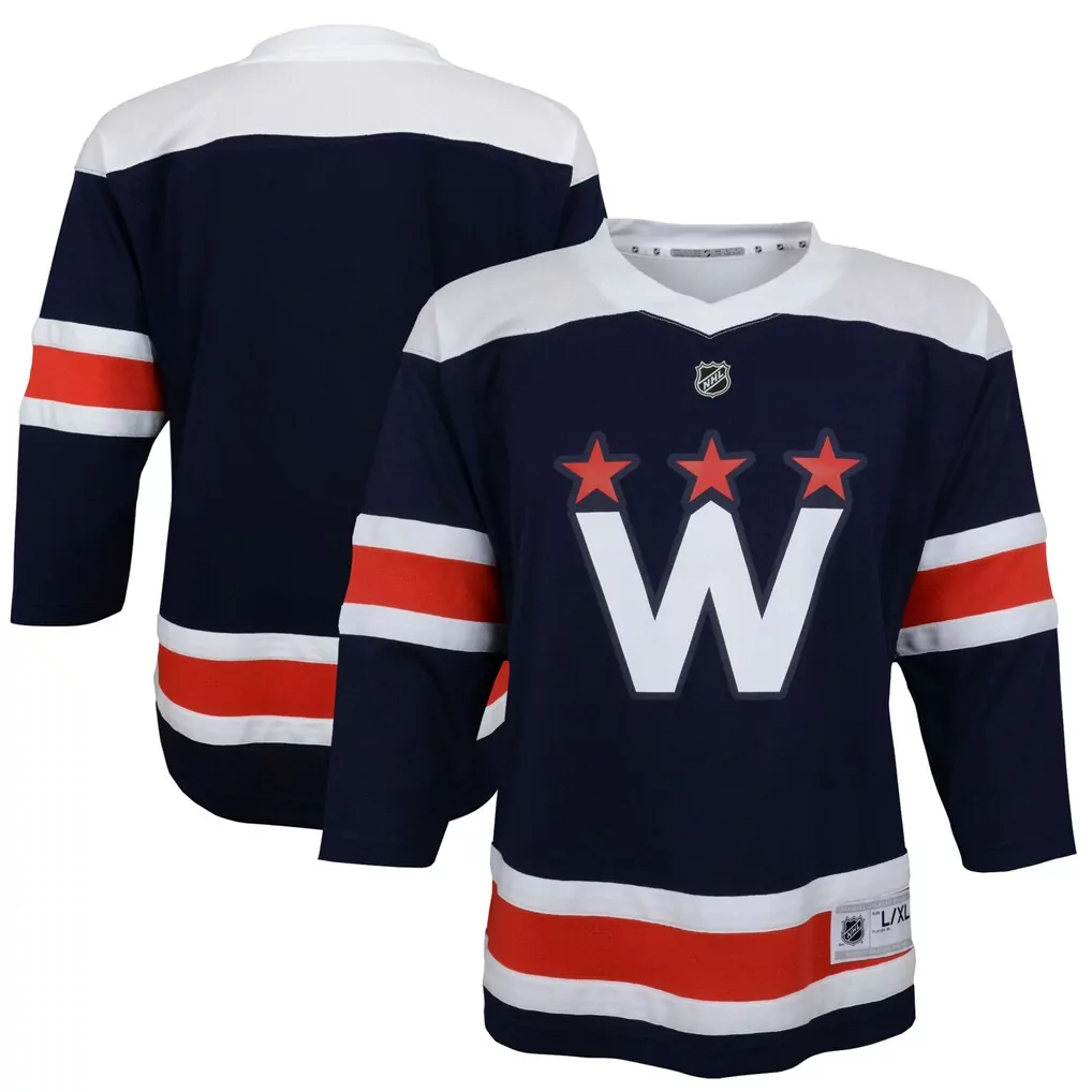 washington capitals youth 2020 21 alternate premier jerseys navy