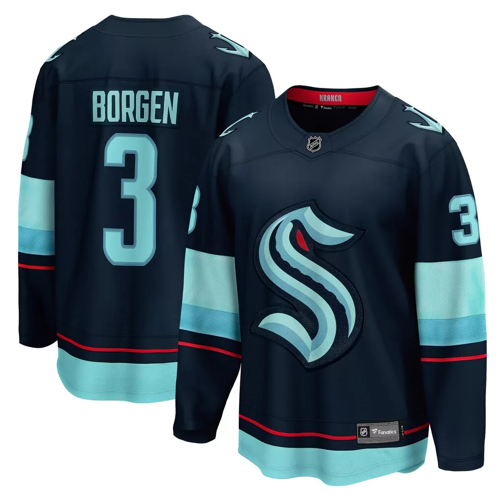 vince dunn seattle kraken fanatics women s home breakaway player jersey deep sea blue