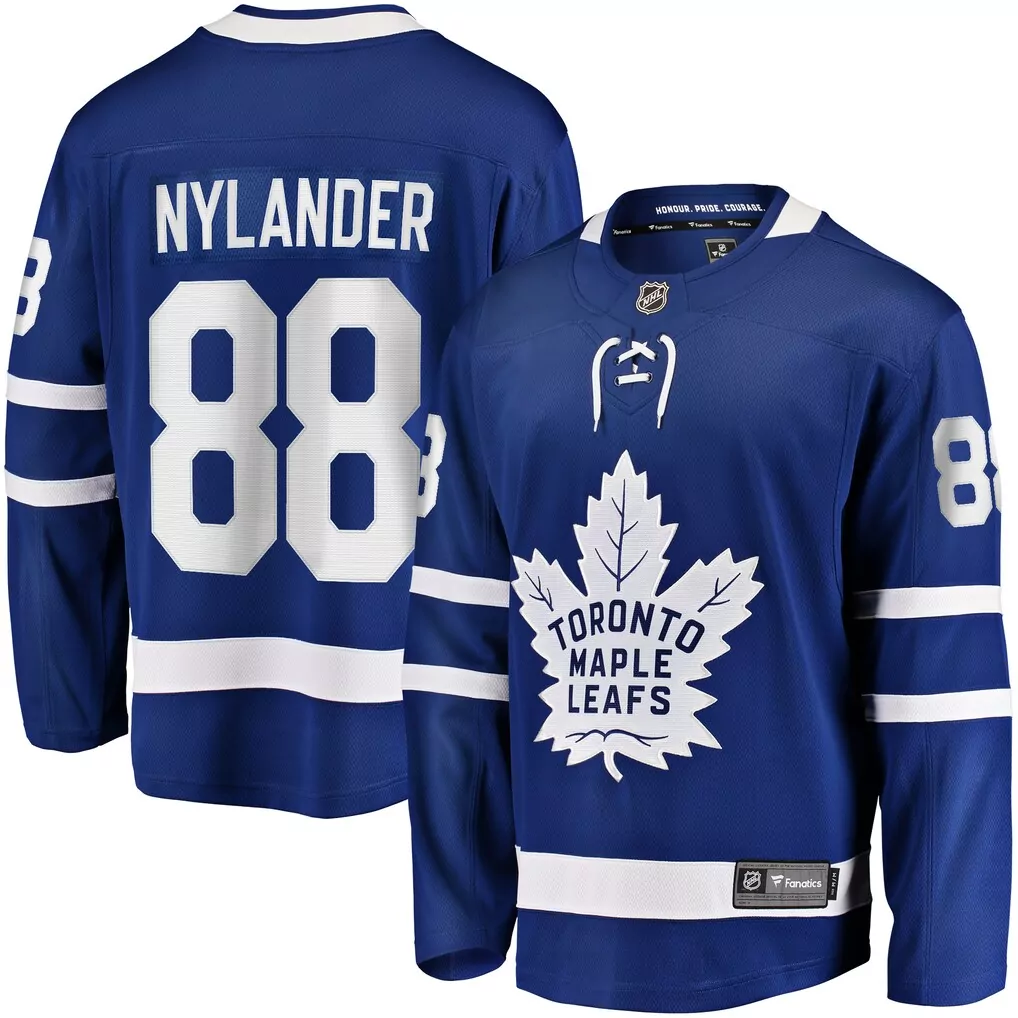 toronto maple leafs youth home replica custom jersey blue