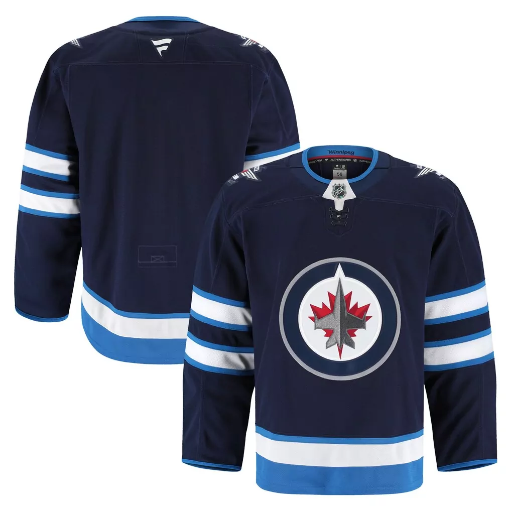 winnipeg jets fanatics breakaway home jersey blue