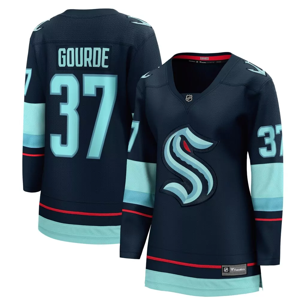 vince dunn seattle kraken fanatics women s home breakaway player jersey deep sea blue