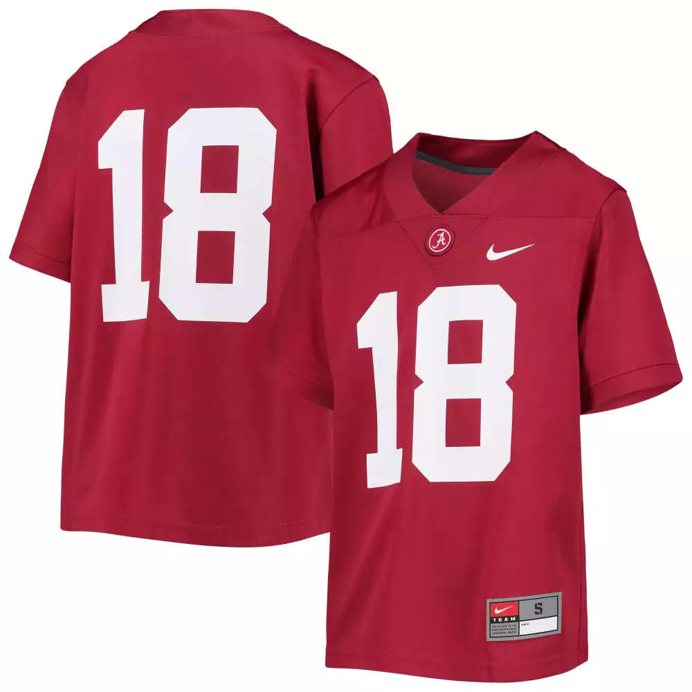 Alabama Crimson Tide Womens Vapor Limited Jersey V3 | Stitched Alabama Map Design | Replica Fan Gear | For Men, Women & Youth