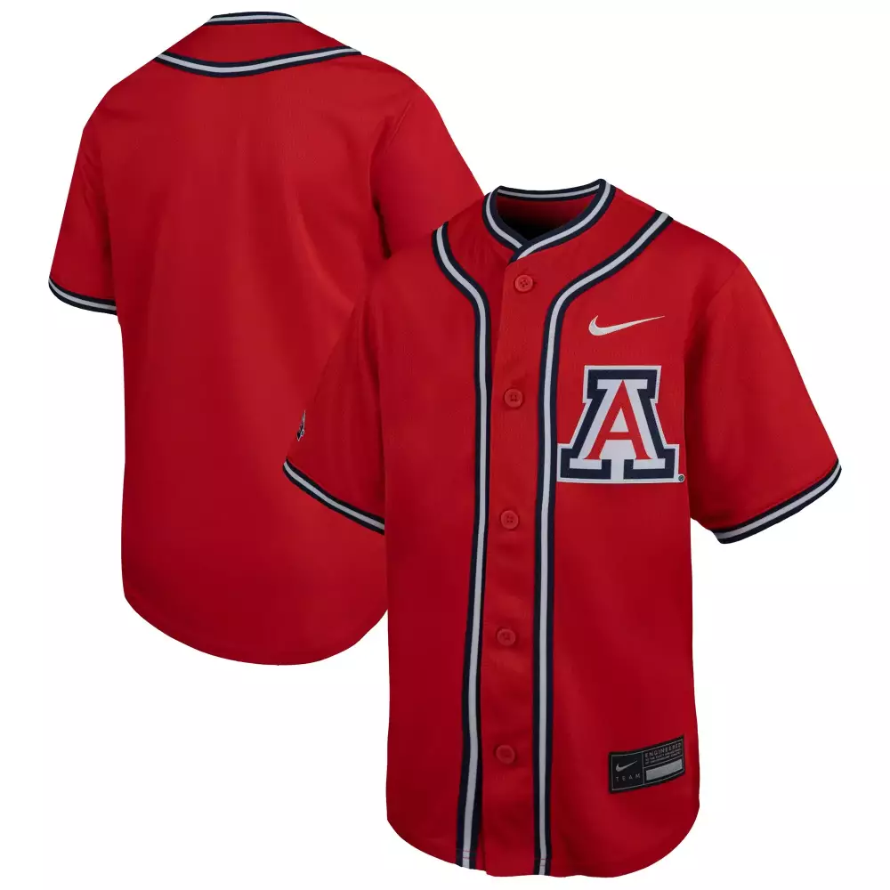 arizona wildcats red youth jersey 2023 all stitched vapor jersey