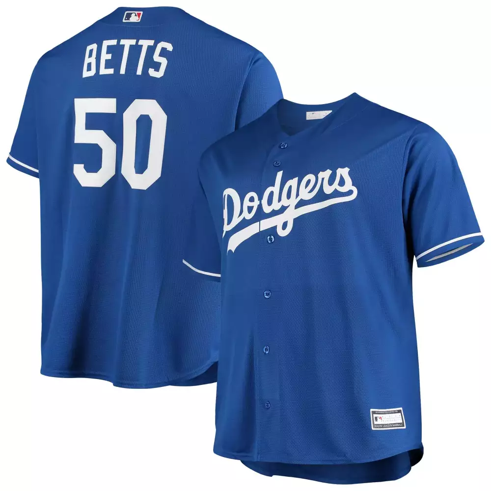 Betts 50 Dodgers 2023 All Stitched Vapor Jersey | Blue Quality Edition | Fan Gear for Men, Women & Youth