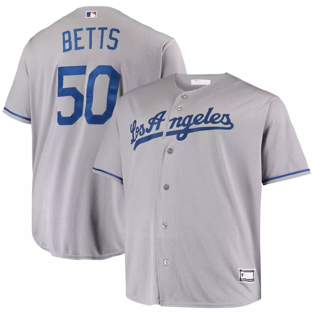Betts 50 Los Angeles Dodgers 2023 Stitched Vapor Jersey | Green Red | Replica Fan Gear | For Men, Women & Youth
