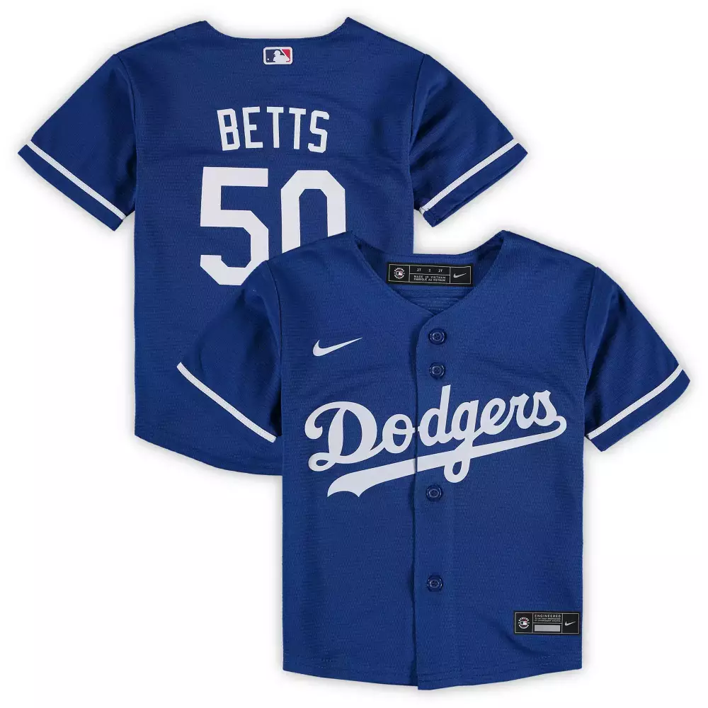 Betts 50 Los Angeles Dodgers 2023 Stitched Vapor Jersey | White Edition 2 | Limited Edition Fan Gear | For Men, Women & Youth