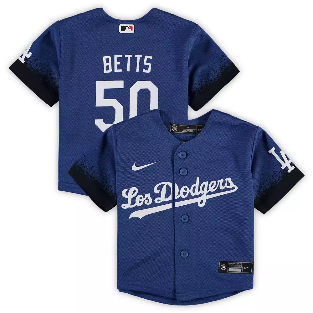 Betts 50 Los Angeles Dodgers 2023 Stitched Vapor Jersey | White Edition 2 | Limited Edition Fan Gear | For Men, Women & Youth