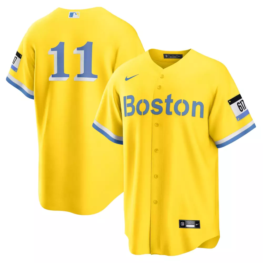 boston yellow jersey 11 2023 men s nike all stitched vapor jersey with patch 17