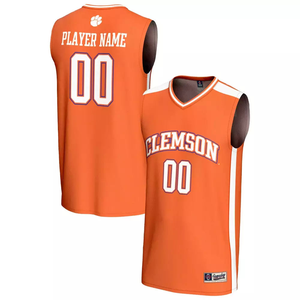 clemson orange custom jersey 00 all stitched vapor jersey 2023 men s design style 2