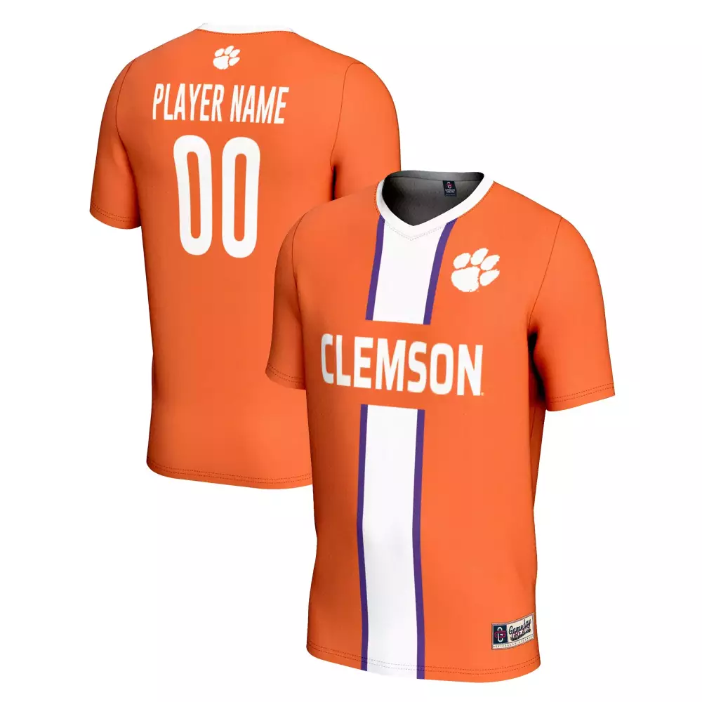 clemson orange custom jersey 00 all stitched vapor jersey 2023 men s design style 2